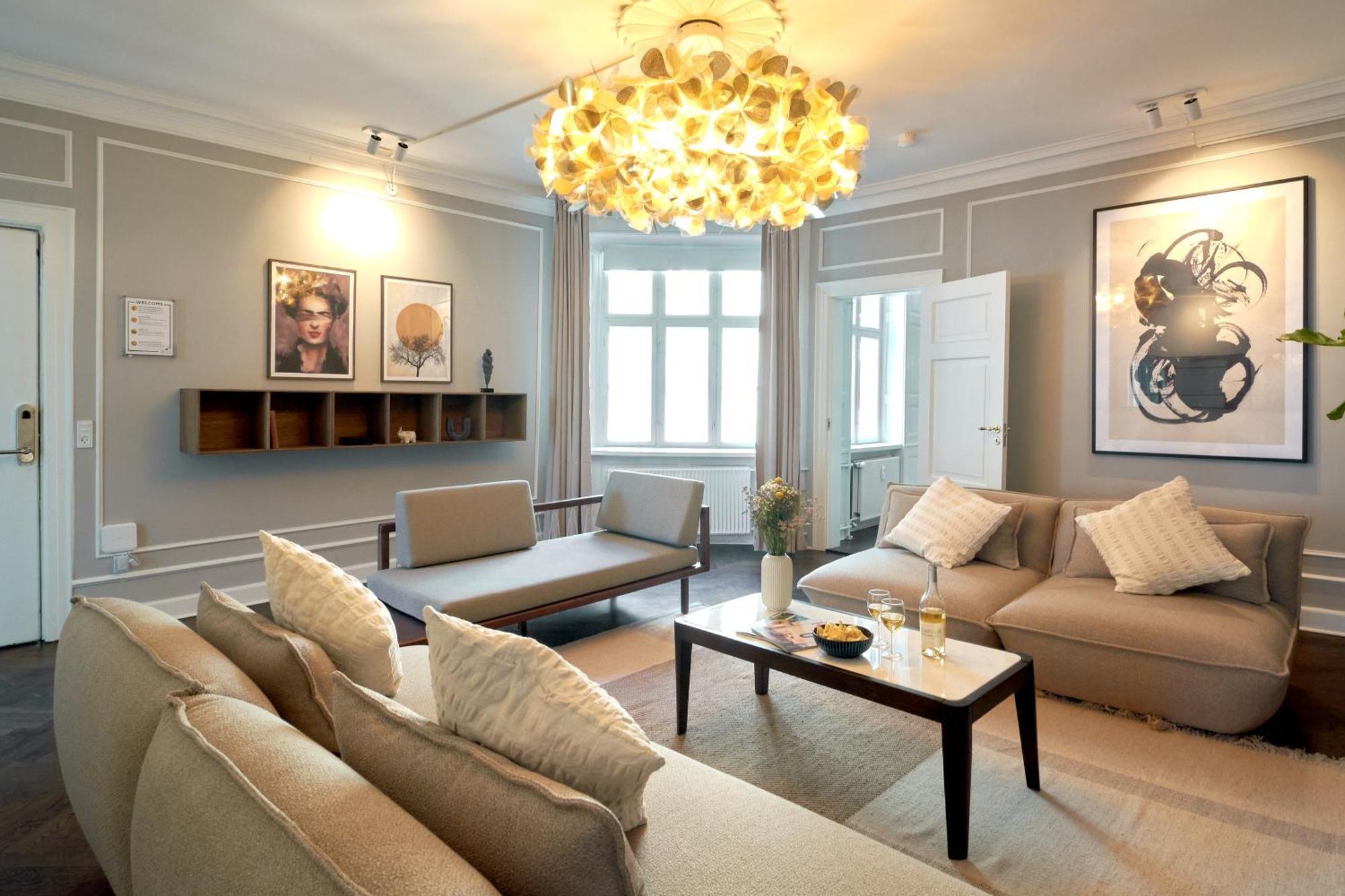 220Sqm Designer Apt - Copenhagen City Center - Private Balcony Exteriér fotografie