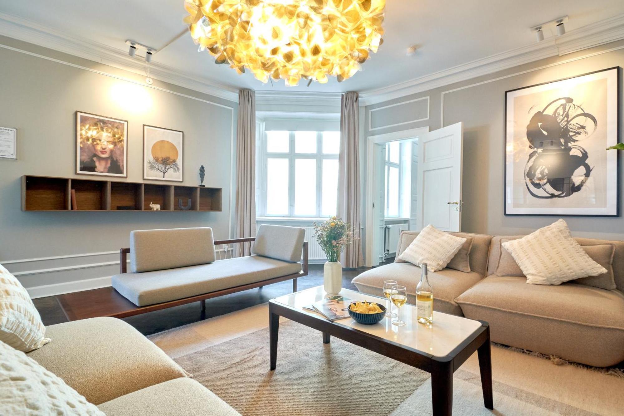 220Sqm Designer Apt - Copenhagen City Center - Private Balcony Exteriér fotografie