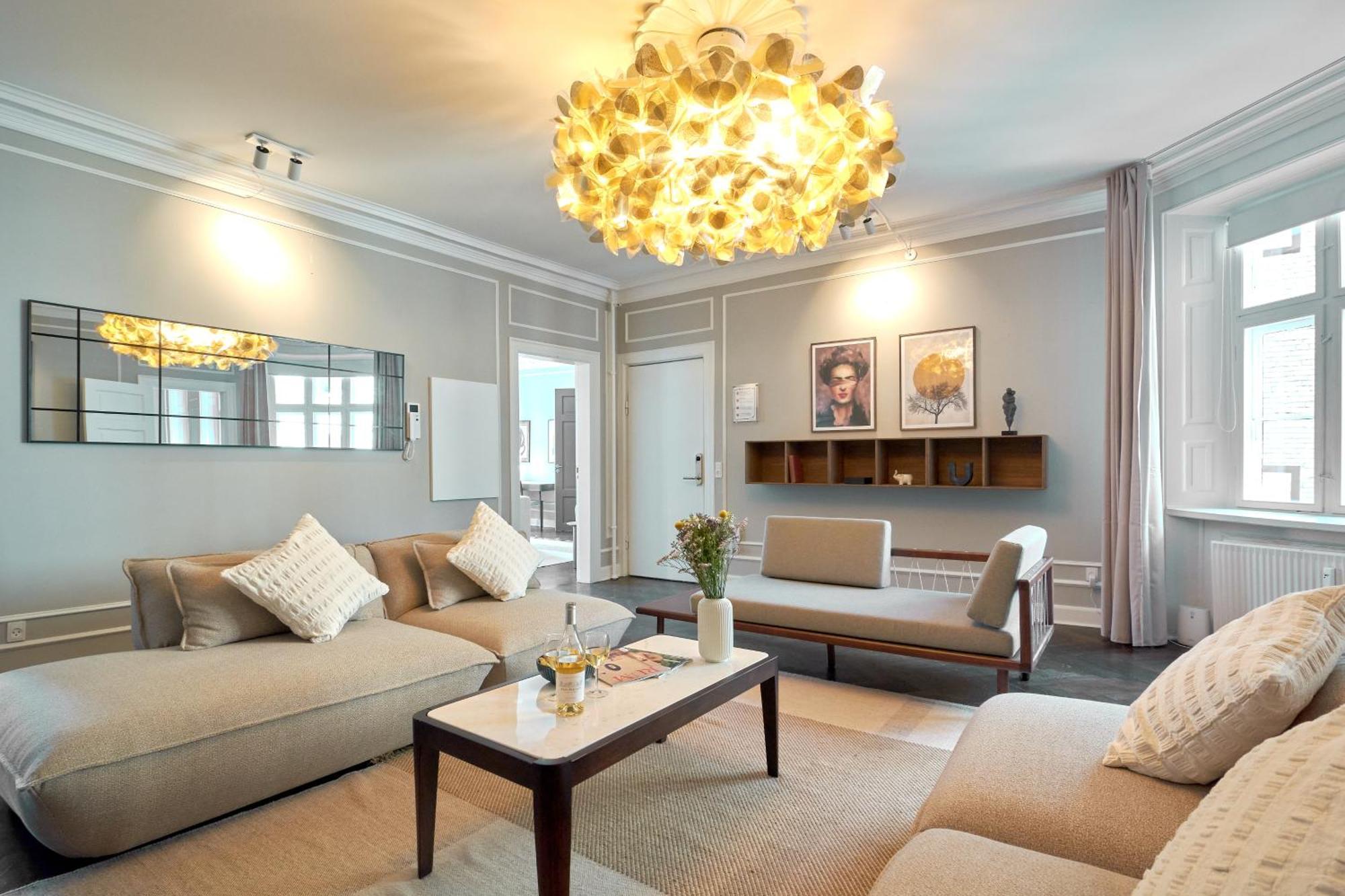 220Sqm Designer Apt - Copenhagen City Center - Private Balcony Exteriér fotografie